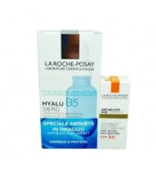 HYALU B5 SIERO ANTIRUGHE 30ML + ANTHELIOS AGE PROTECT SPF50 3ML OMAGGIO