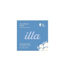 ILLA CARE ASSORBENTE NOTTE 12 PEZZI
