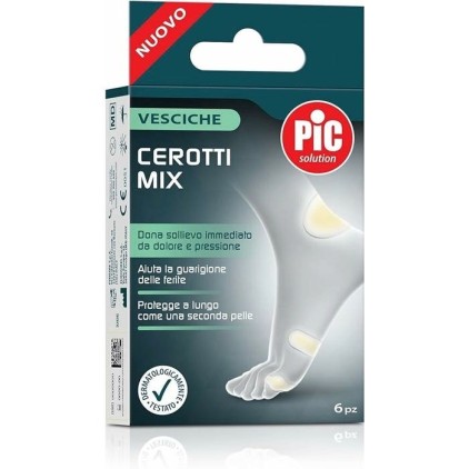 Pic Solution Cerotti Per Vesciche Mix 6 Pezzi