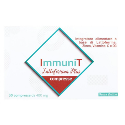 IMMUNIT LATTOFERRINA PLUS 30 Compresse - Integratore per il sistema immunitario