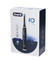 ORAL-B IO 6 S Spazzolino Elettrico Nero + 2 Testine