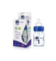 J BIMBI B FREE BIBERON VETRO TETTARELLA SILICONE CON CANULA ANTICOLICHE 260ML