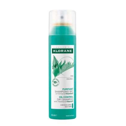 KLORANE SHAMPOO SECCO ORTICA 150ML Purificante per capelli grassi