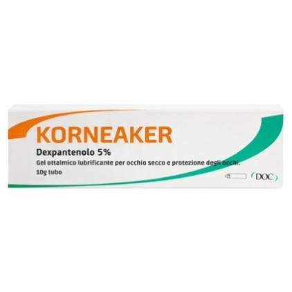 KORNEAKER Gel Oftalmico Lubrificante per Secchezza Oculare 5% 10g