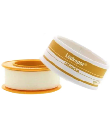 LEUKOPOR Cerotto su Rocchetto per pelli sensibili 1,25cmx5m