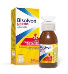 BISOLVON LINCTUS SCIROPPO MUCOLITICO TOSSE E CATARRO 200ML 8MG/5ML