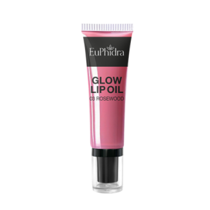 EUPHIDRA GLOW LIP OIL 03 ROSEWOOD Gel Labbra Legno di Rosa 11ml