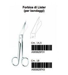 FORBICI Lister 14,5cm