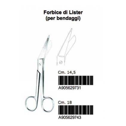FORBICI Lister 14,5cm