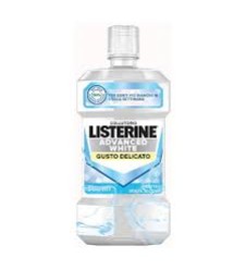 Advanced White Collutorio Gusto Delicato-Listerine-2x500ml-Collutorio sbiancante delicato