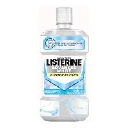 Advanced White Collutorio Gusto Delicato-Listerine-2x500ml-Collutorio sbiancante delicato Advanced White Collutorio Gusto Delicato-Listerine-2x500ml-Collutorio sbiancante delicato