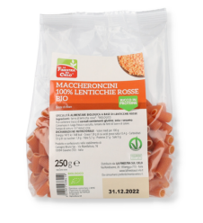 Finestra sul Cielo Maccheroni 100% Lenticchie Rosse 250g