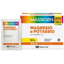 MASSIGEN MAGNESIO POTASSIO 24+6 BUSTINE