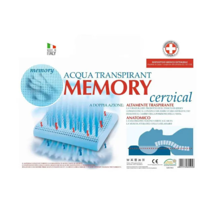 Guanciale Memocervical - Cuscino in Memory contro i Dolori Cervicali