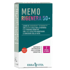 MEMO ENERGY Rigenera 50+ 45 Capsule - Integratore per la memoria e le funzioni cognitive