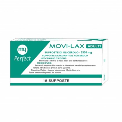 MOVI-LAX ADULTI 18 SUPPOSTE GLICEROLO 2500MG