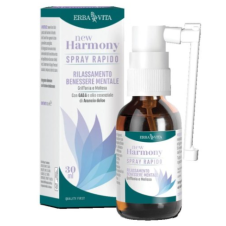New Harmony Spray Rapido – Erba Vita Group S.p.A. – 30 ml spray – Integratore per rilassamento, benessere mentale e tono dell’umore