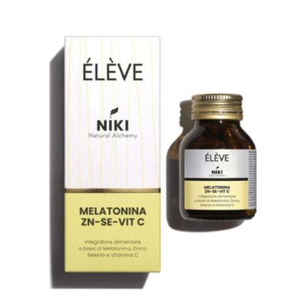ELEVE NIKI MELATONINA ZINCO VITAMINCA C SELENIO 60 Compresse