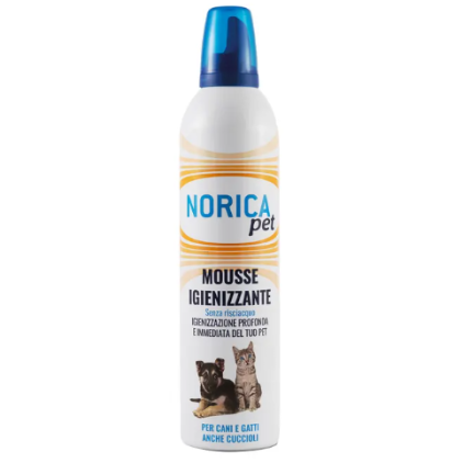 Norica Pet - Mousse Igienizzante Per Cani E Gatti 400ml