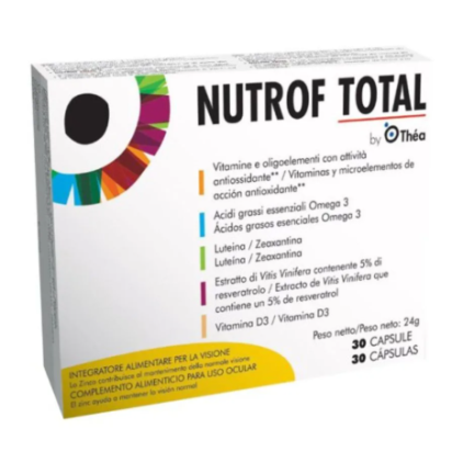 NUTROF TOTAL 30 Capsule - Integratore per il benessere della vista