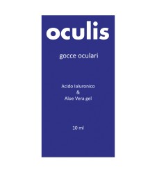 Oculis Gocce Oculari 10ml - Gocce Lubrificanti con Acido Ialuronico e Aloe Vera