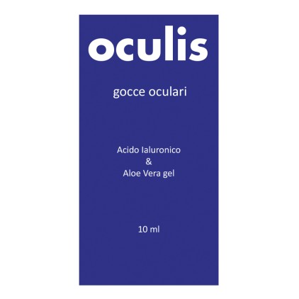 Oculis Gocce Oculari 10ml - Gocce Lubrificanti con Acido Ialuronico e Aloe Vera