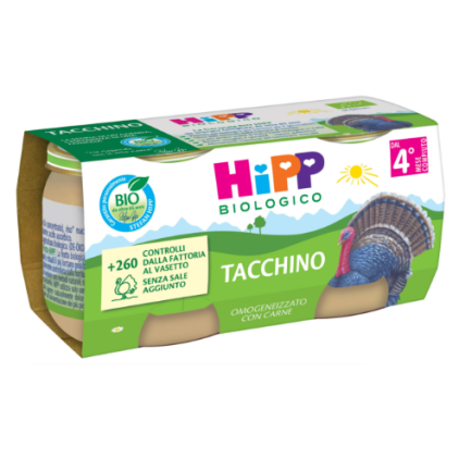 Omogeneizzato HIPP Bio Tacchino 2x80g