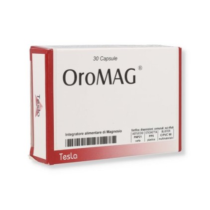 OROMAG 30 Capsule - Integratore di Magnesio per spossatezza e affaticamento