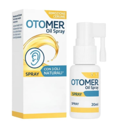 OTOMER OIL SPRAY Igiene dell'orecchio e rimozione del cerume 20ML
