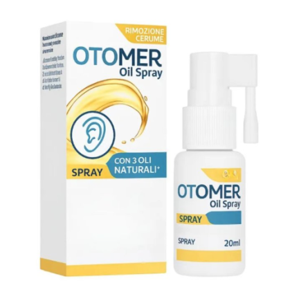 OTOMER OIL SPRAY Igiene dell'orecchio e rimozione del cerume 20ML