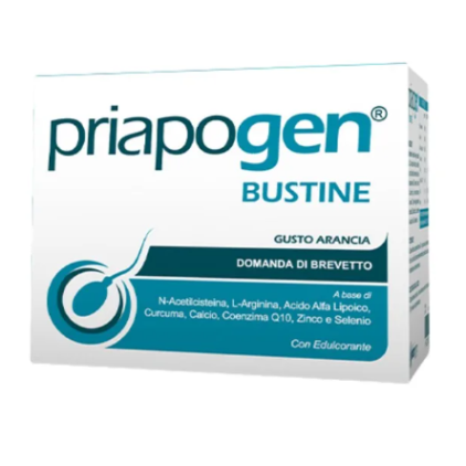 PRIAPOGEN 16 Bustine - Integratore alimentare per il mantenimento di normali livelli di testosterone nel sangue