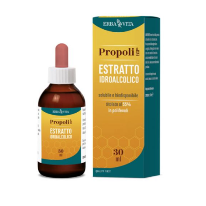 Propoli EVSP Estratto Idro No Alcool - Integratore Sistema Immunitario 30ml