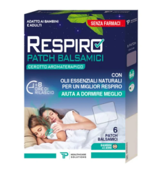 F.P. Healtacare Respiro - Patch Balsamico Aromaterapico 6 cerotti
