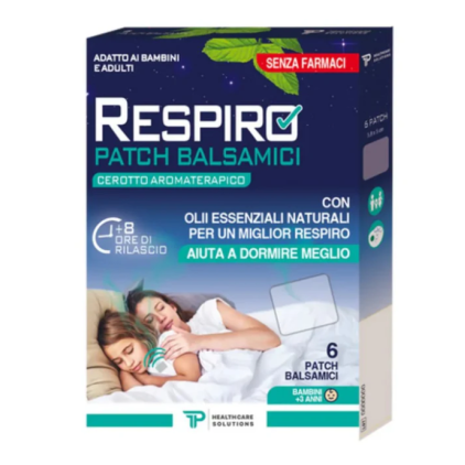 F.P. Healtacare Respiro - Patch Balsamico Aromaterapico 6 cerotti