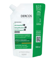 Vichy Dercos DS - Ricarica Shampoo Antiforfora Capelli Secchi 500ml