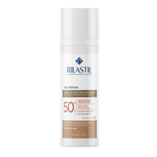 RILASTIL SUN SYSTEM SPF50+ AGE REPAIR COLOR PROTEZIONE SOLARE VISO ANTI INVECCHIAMENTO 50ML