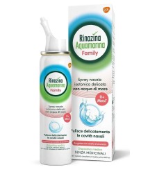RINAZINA AQUAMARINA FAMILY Spray Nasale Isotonico 100ml