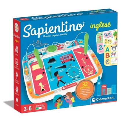 Sapientino Inglese 16475 -  Gioco per Bambini dai 3 ai 6 Anni 