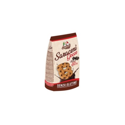INGLESE Saraceni Biscotti con Gocce di Cioccolato Senza Glutine 300g