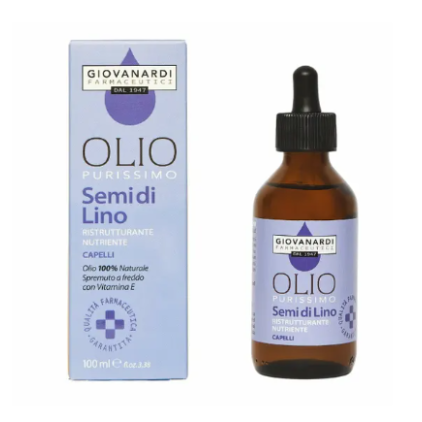 OLIO PURISSIMO SEMI LINO Ristrutturante nutriente per capelli 100ML