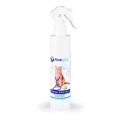 ALOEPLUS Shampoo Spray Gatti 250ml