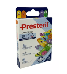 PRESTERIL SILISOFT KIDS 12 Cerotti in silicone per bambini