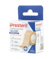 PRESTERIL SILISOFT SKIN 2,5cmX4m Cerotto su rocchetto 1 Pezzo