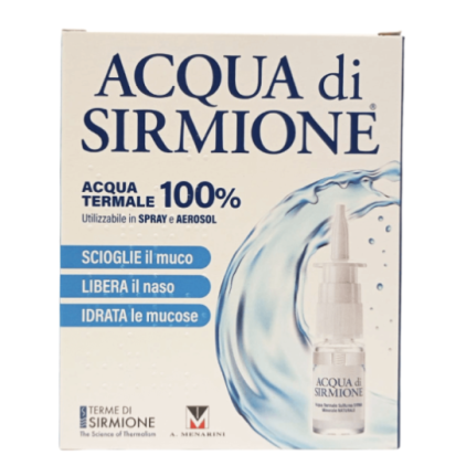 ACQUA SIRMIONE MINERALE NATURALE 15ML 6 FIALE
