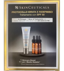 SKINCEUTICALS ULTRA FACIAL COFANETTO IDRATAZIONE E DEFINIZIONE - Ultra Facial UV Defense Sunscreen 30ml SPF50 + A.G.E. Interrupter Ultra Serum 12ml