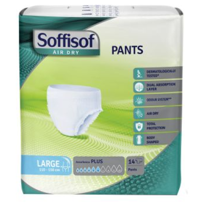 SOFFISOF Pants Plus L 14 Pezzi