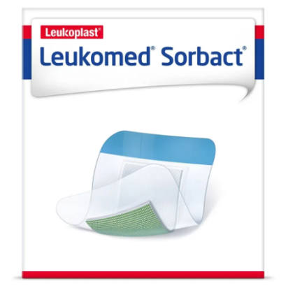 LEUKOMED Sorbact 5x7,2cm 3 Medicazioni