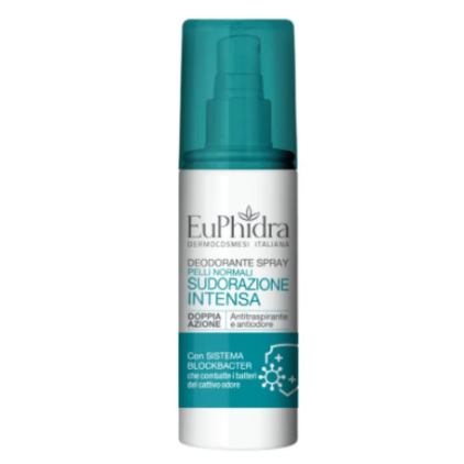 EUPHIDRA DEODORANTE SPRAY PELLE NORMALE SUDORAZIONE INTENSA 100ML