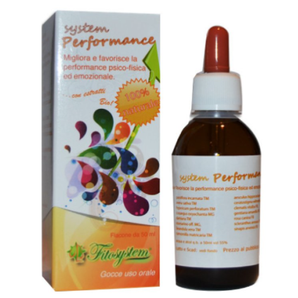 SYSTEM PERFORMANCE Gocce 50ml