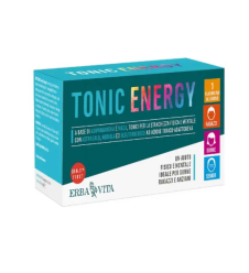 ErbaVita TONIC ENERGY 10 Flaconcini - Integratore per il metabolismo energetico